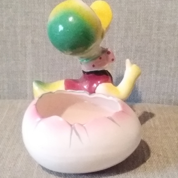 DUCK and EGG PLANTER EASTER VINTAGE DECOR - Picture 3 of 7
